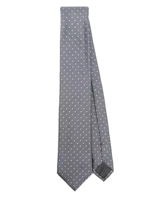 Giorgio Armani polka dot tie Men 0131