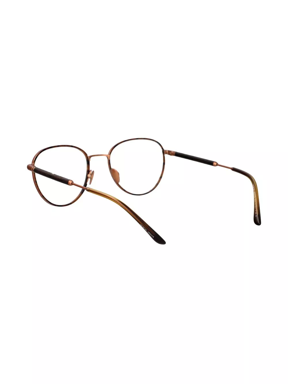 Affordable Giorgio Armani round-frame glasses Men 0113