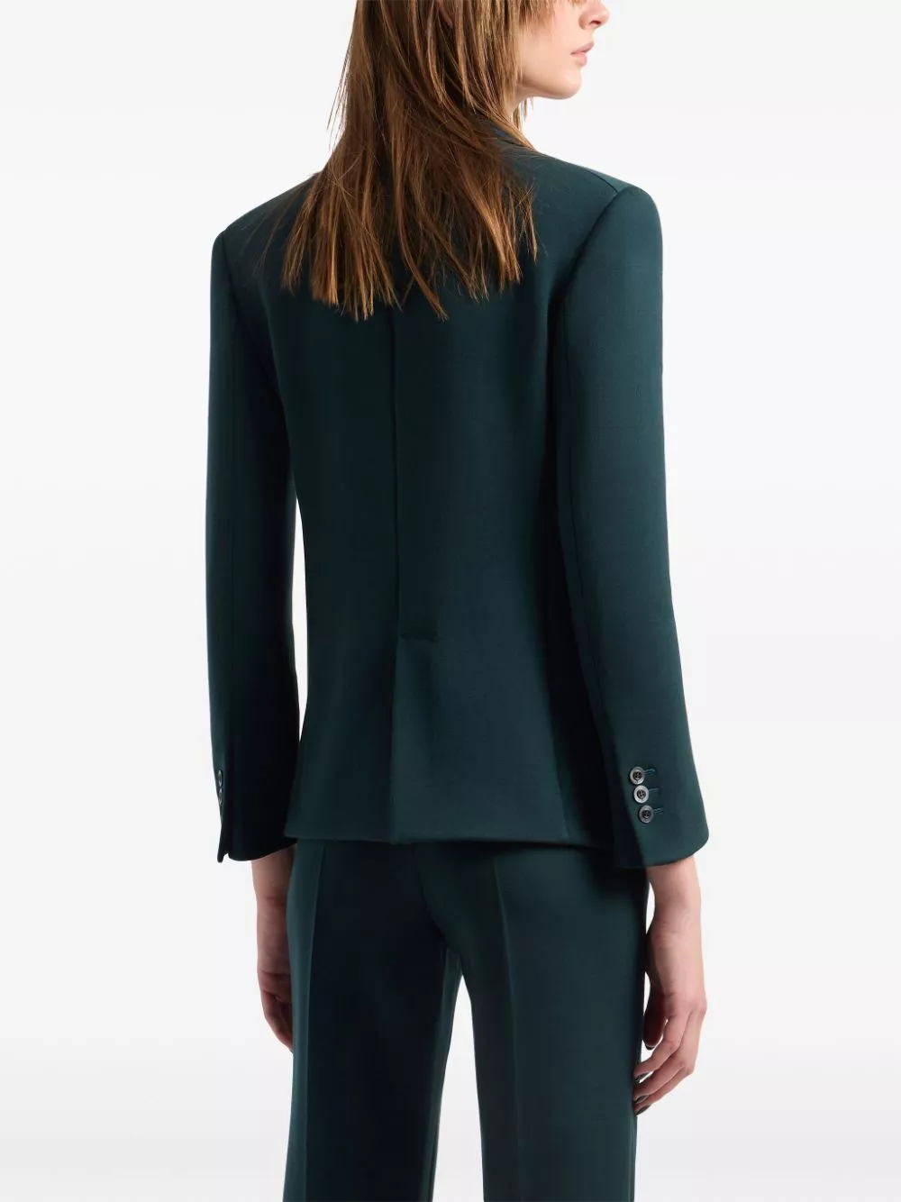 Affordable Giorgio Armani notched-lapels double-breasted blazer Women 0128