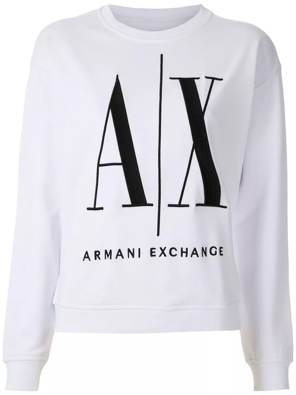 Cheap Armani Exchange logo-print sweatshirt Women 0128