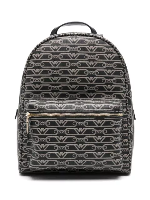 Emporio Armani logo-print backpack Women 0113