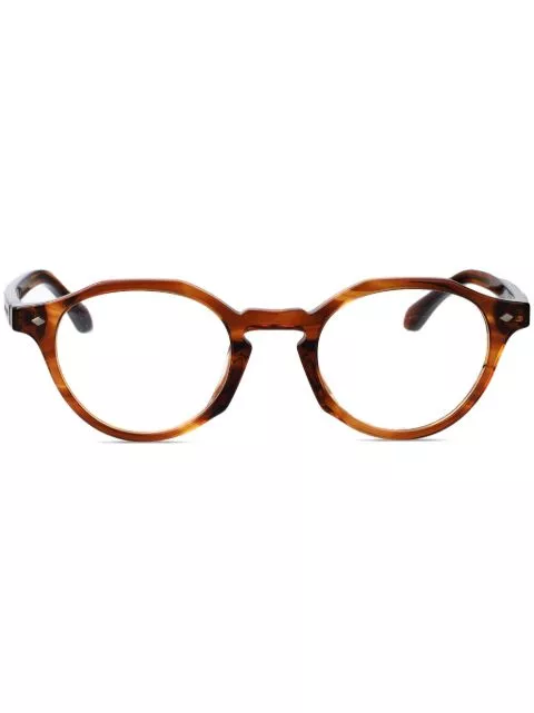 Giorgio Armani round-frame glasses Men 0131