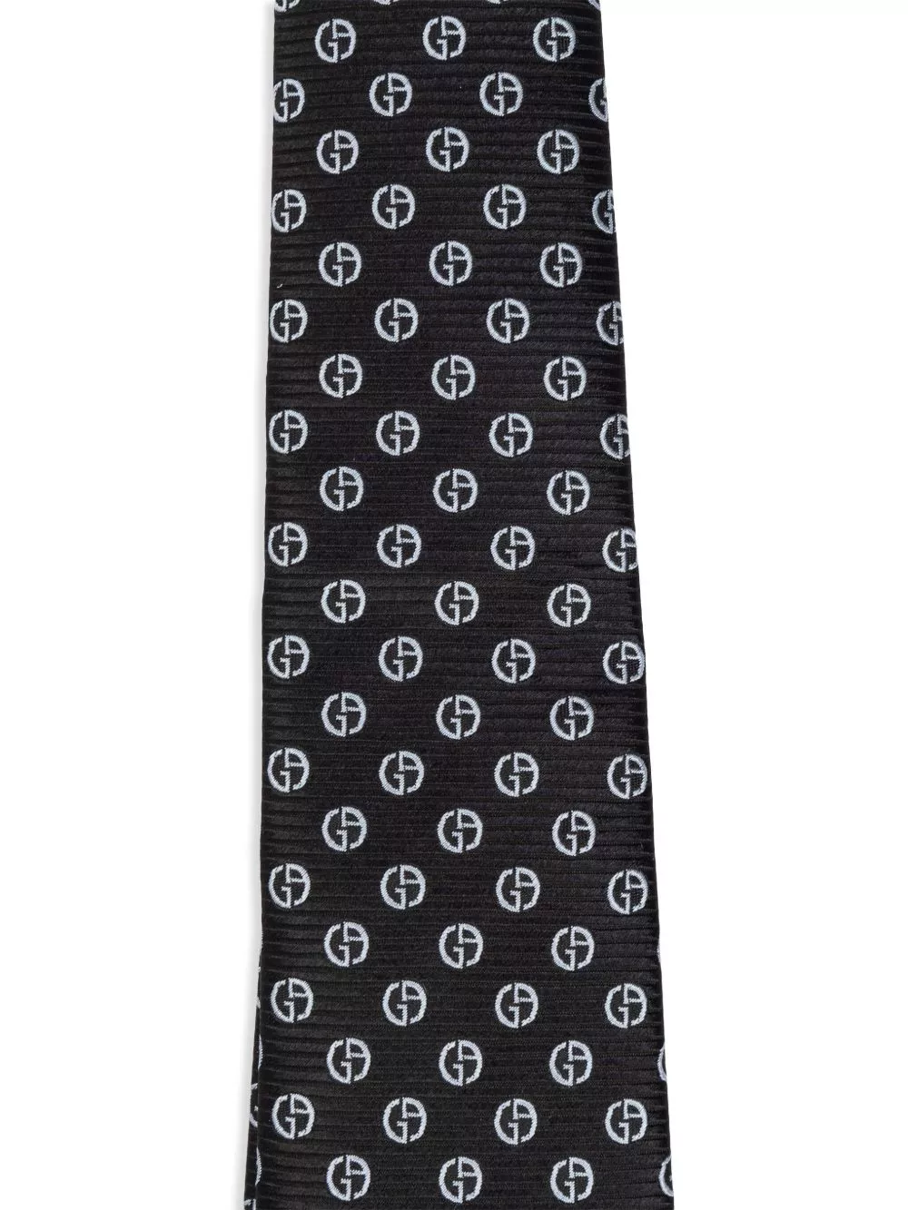 Affordable Giorgio Armani monogram-jacquard silk tie Men 0113