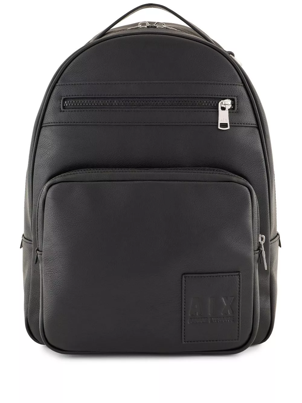 Affordable Armani Exchange zipped logo patch backpack Men 0114