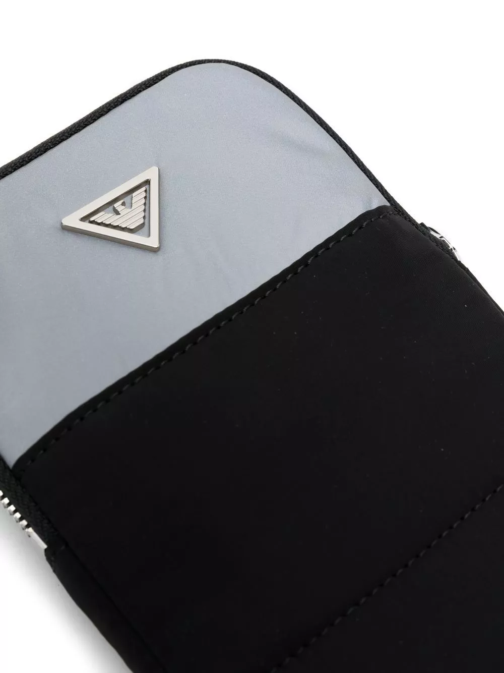 Affordable Emporio Armani logo-plaque phone bag Men 0120