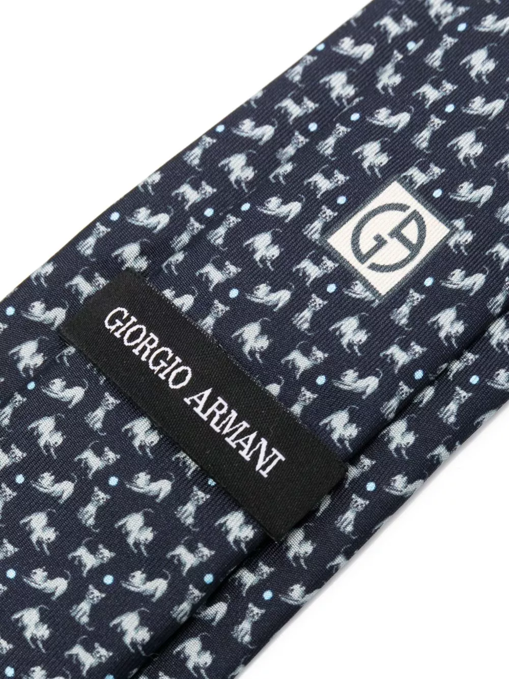 Cheap Giorgio Armani patterned-jacquard tie Men 0131