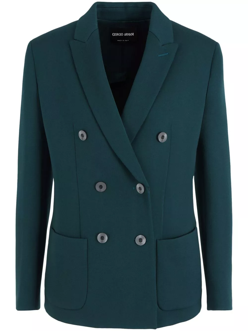 Affordable Giorgio Armani notched-lapels double-breasted blazer Women 0128