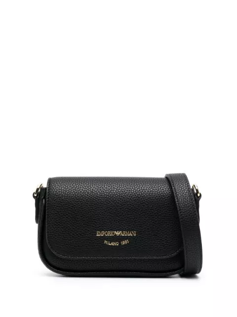 Emporio Armani logo-stamp crossbody bag Women 0113