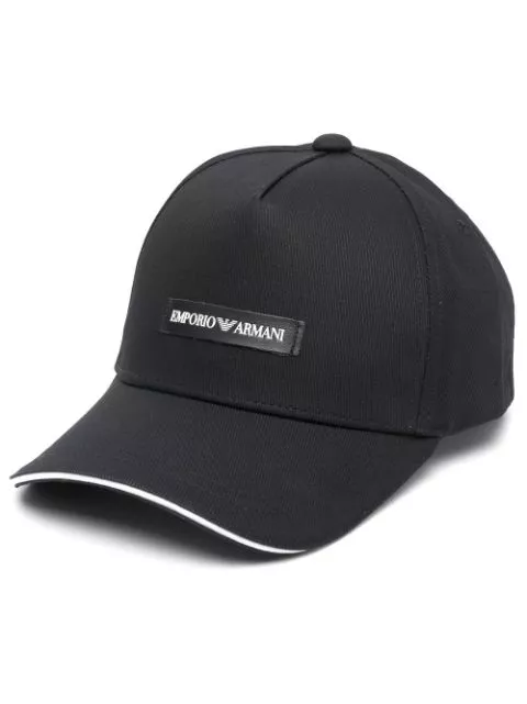 Emporio Armani logo-patch cap Men 0131