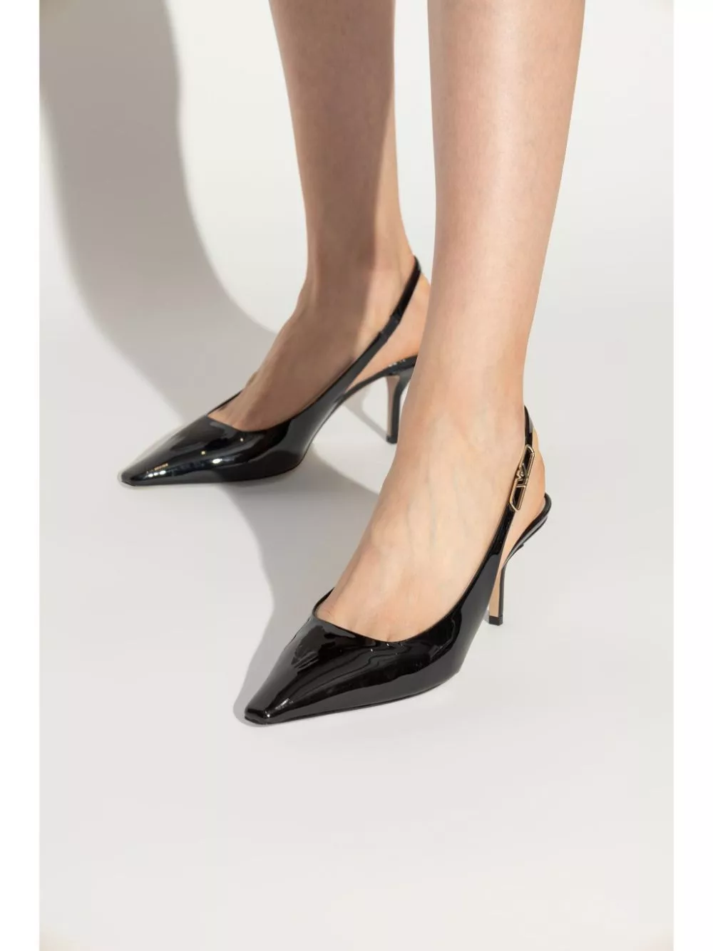 Affordable Emporio Armani 95mm leather pumps Women 0125