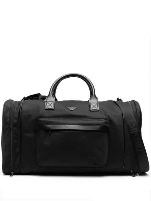 Emporio Armani ASV logo-applique holdall Men 0114