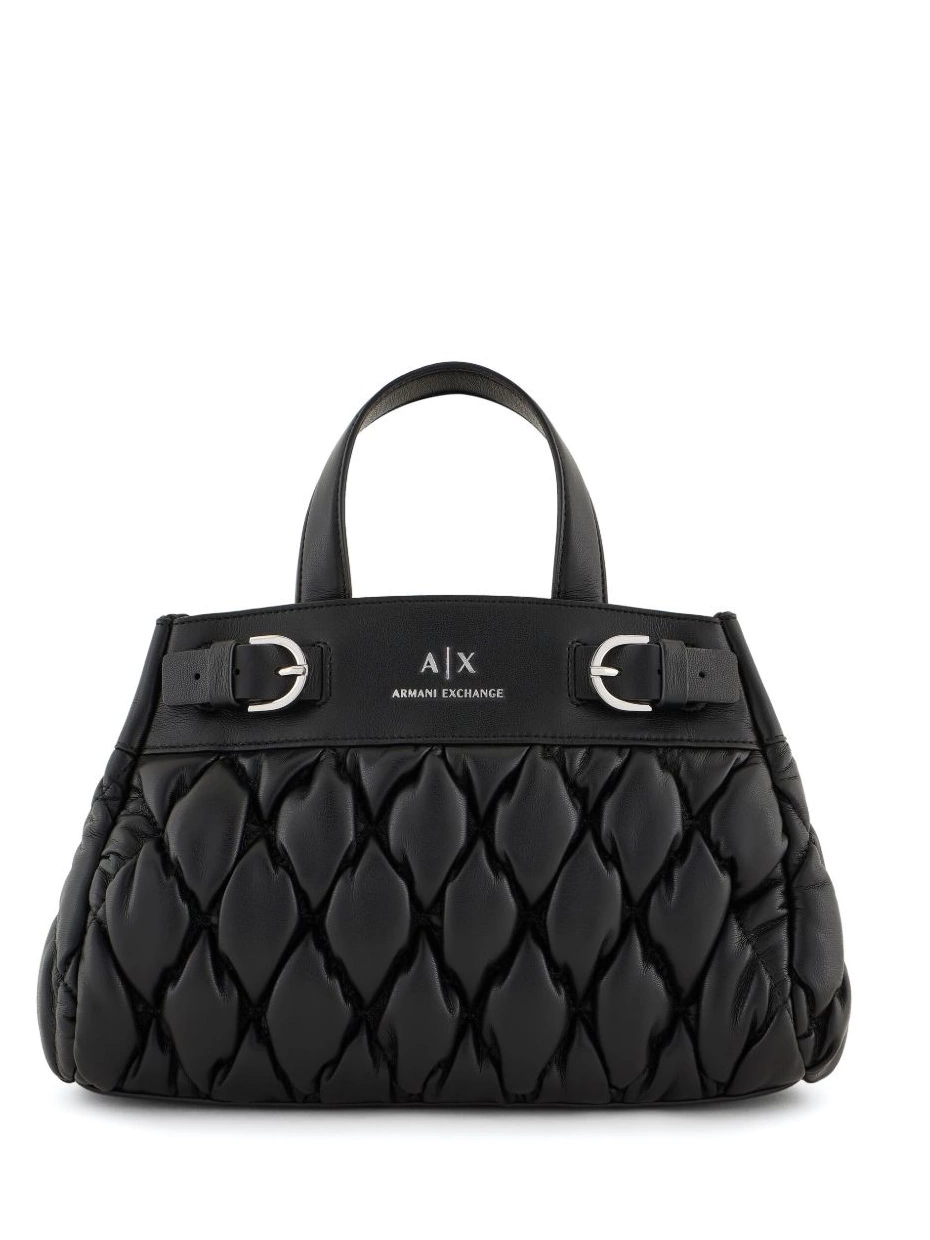 Affordable embossed-logo Armani Exchange bag Women tote 0214