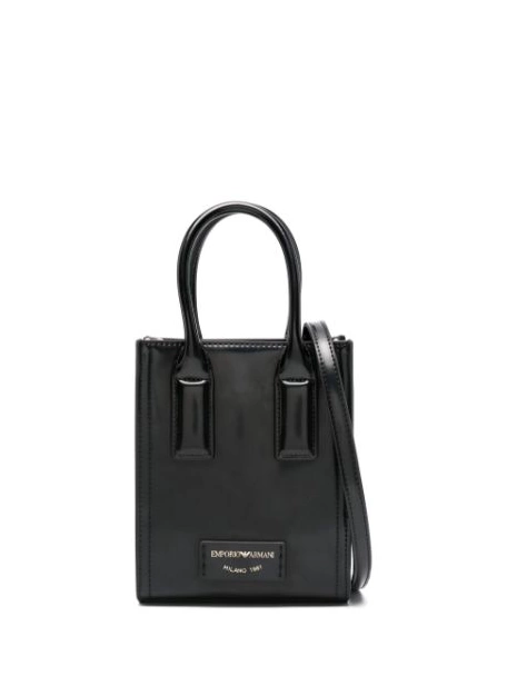 Affordable Emporio Women bag Armani mini brushed-finish 0208