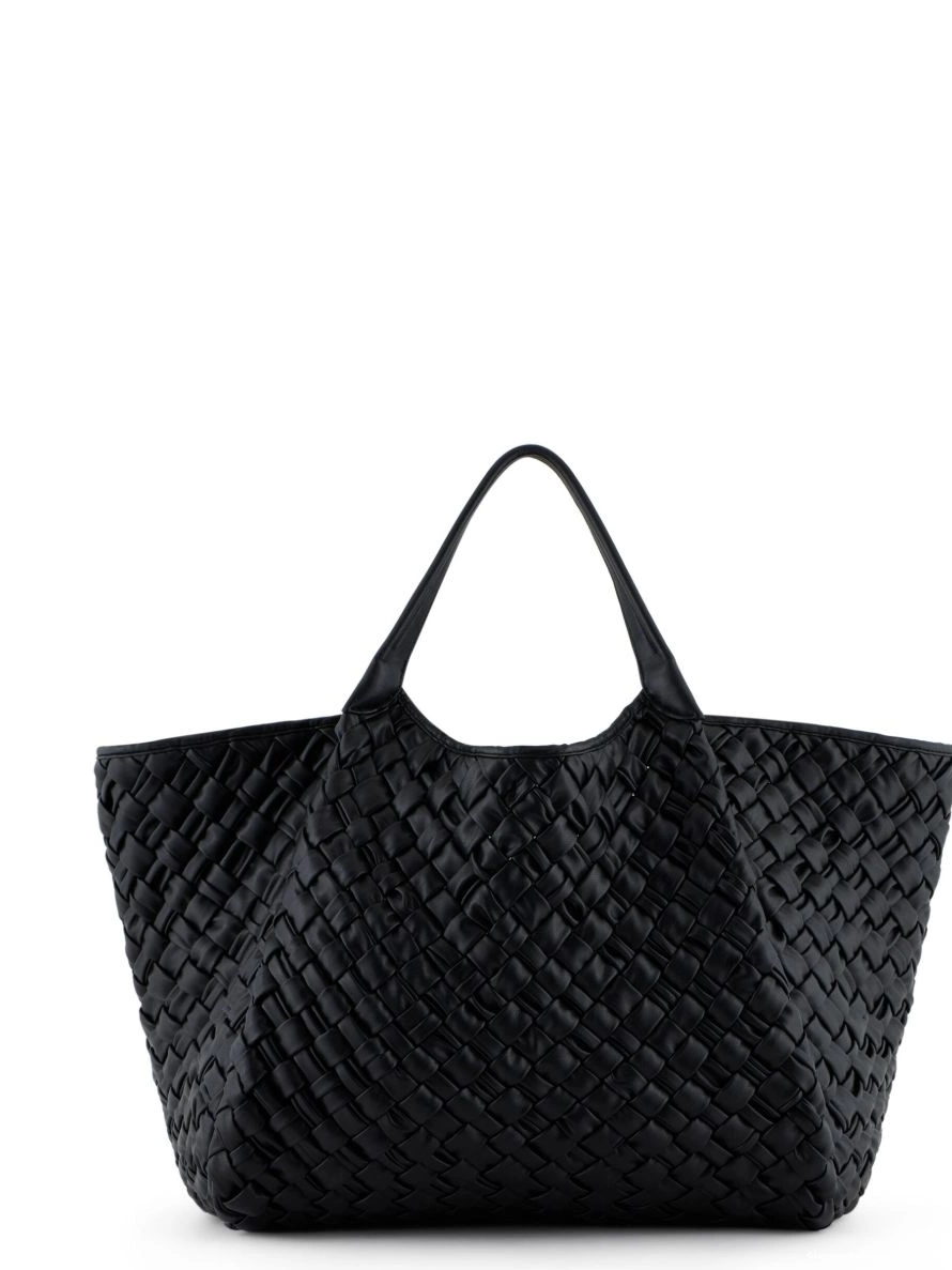 Cheap Emporio Armani bag interwoven faux-leather tote Women 0220