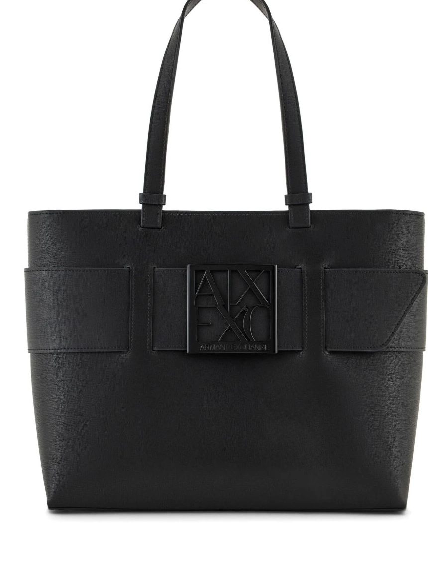 Cheap tote plaque bag Exchange Women Armani logo 0212