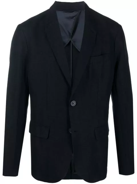 Cheap Armani Exchange single-breasted boxy blazer Men 0202