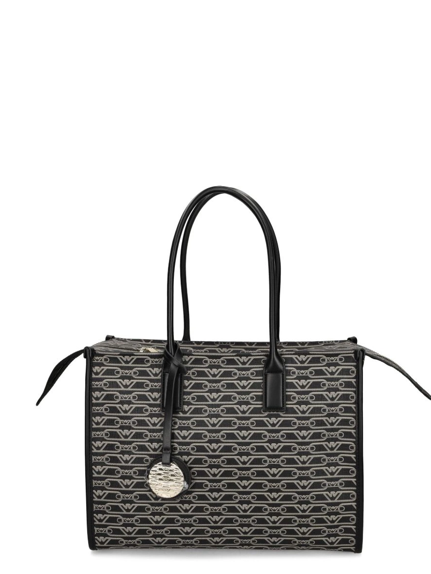 Affordable Emporio Women Jacquard-logo-motif bag tote Armani 0212