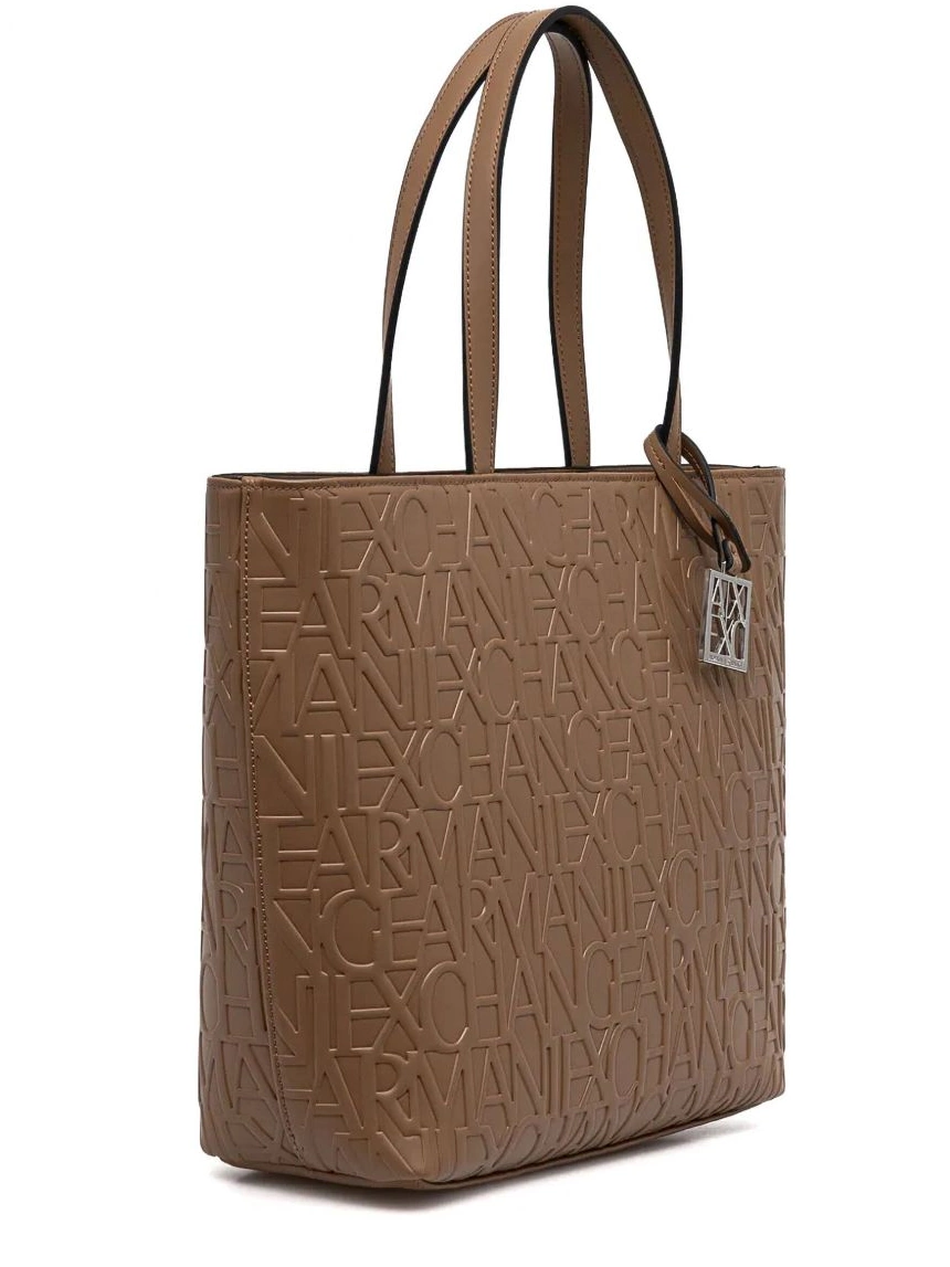 Affordable Women logo print bag tote Armani Exchange all-over 0219