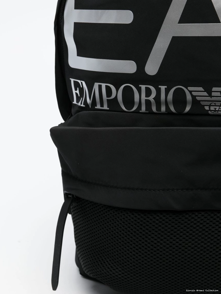 Affordable backpack Women Ea7 Emporio logo print Armani 0219