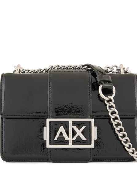 Affordable Women bag cross logo Exchange Armani plaque 0219