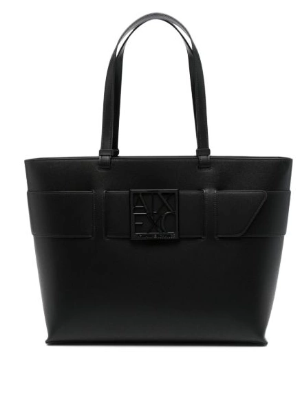 Affordable Armani tote logo-plaque Exchange Women bag 0212