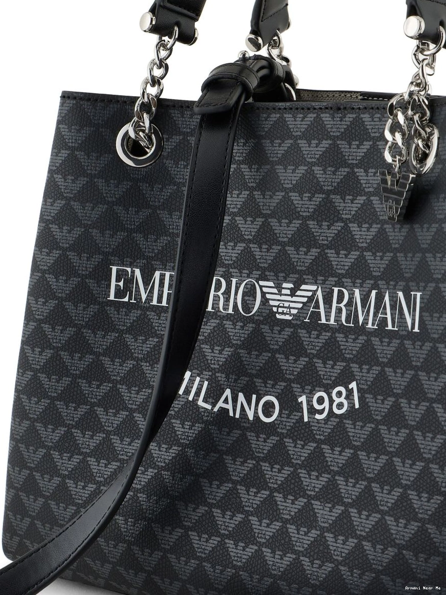 Cheap logo-print Women Milano 1981 Armani bag Emporio tote 0216