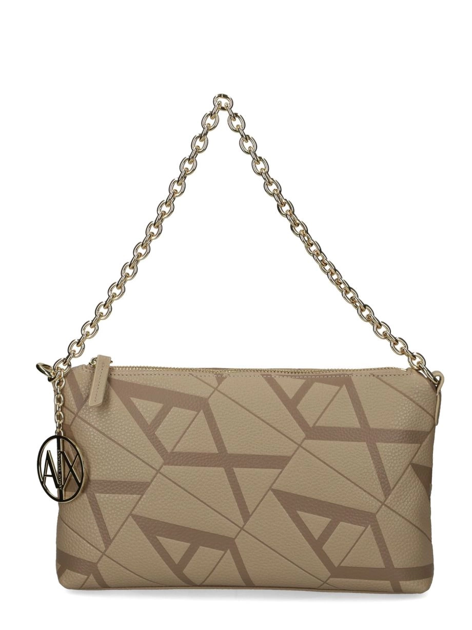 Affordable shoulder logo-debossed bag Exchange Women Armani 0224