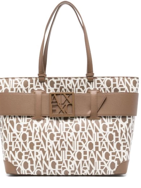 Affordable Exchange Armani logo-print tote Women bag 0213