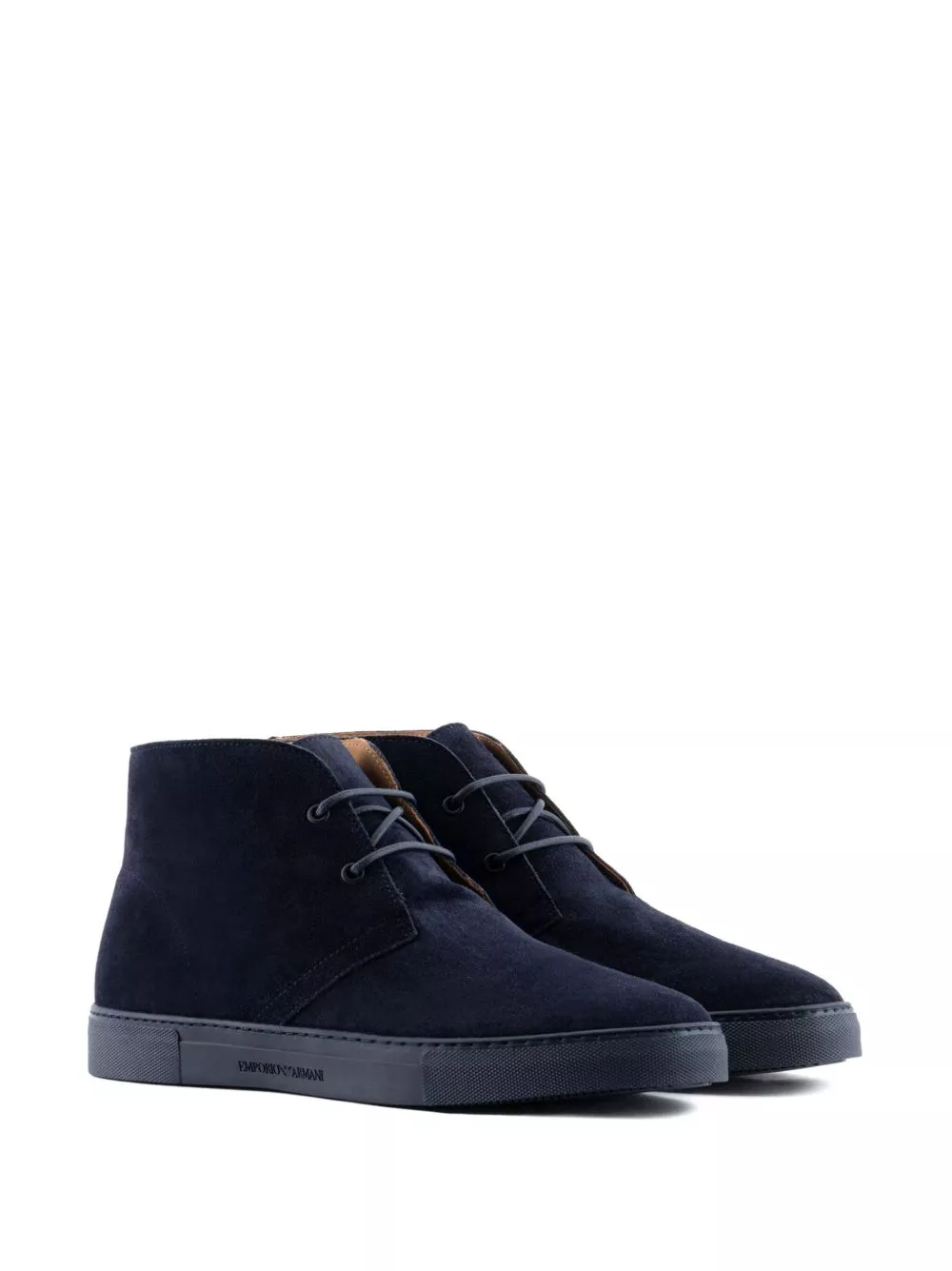 Affordable Emporio Armani suede lace-up boots Men 0203