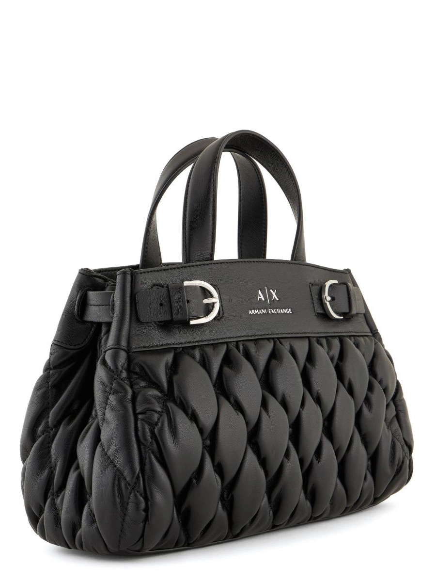 Affordable embossed-logo Armani Exchange bag Women tote 0214