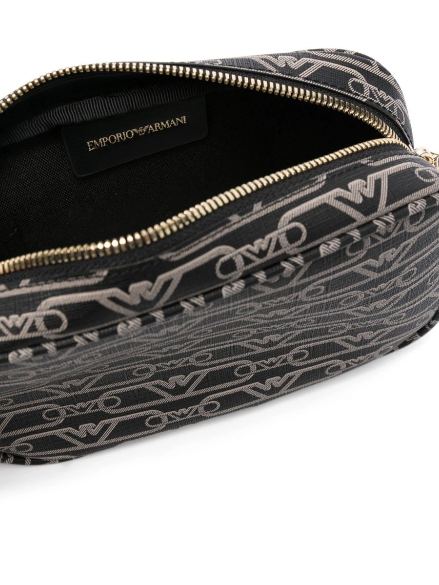 Affordable Emporio logo-print body cross Women Armani bag 0219