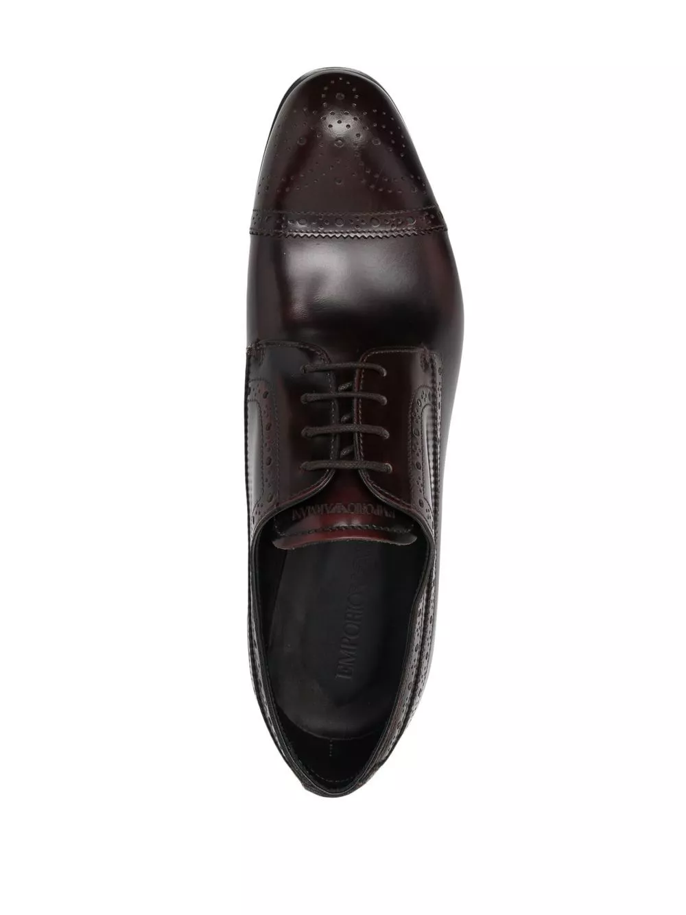 Cheap Emporio Armani lace-up leather brogues Men 0204