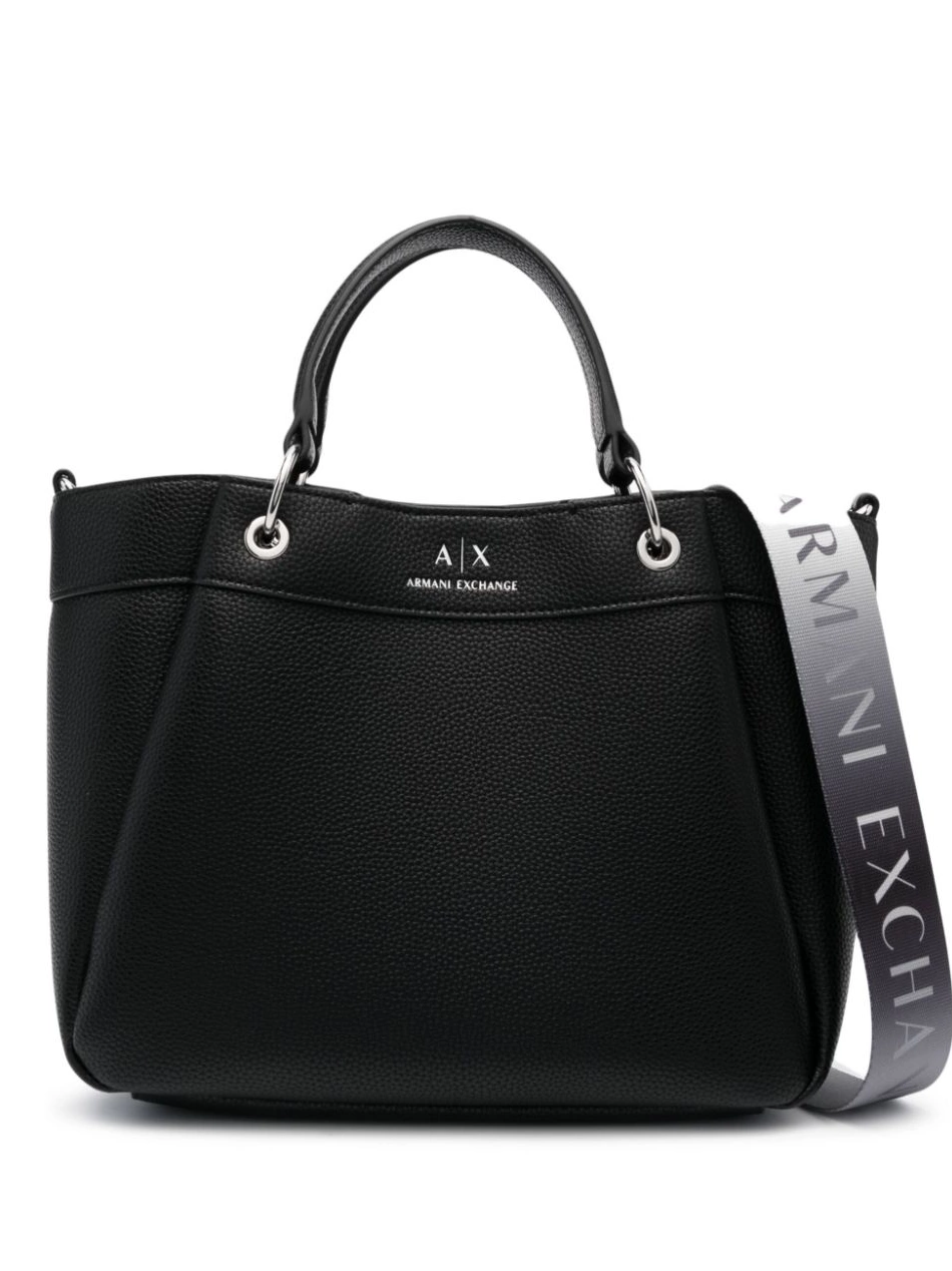 Cheap tote Exchange leather Women logo-print Armani 0215