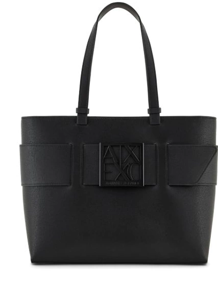 Cheap tote plaque bag Exchange Women Armani logo 0212