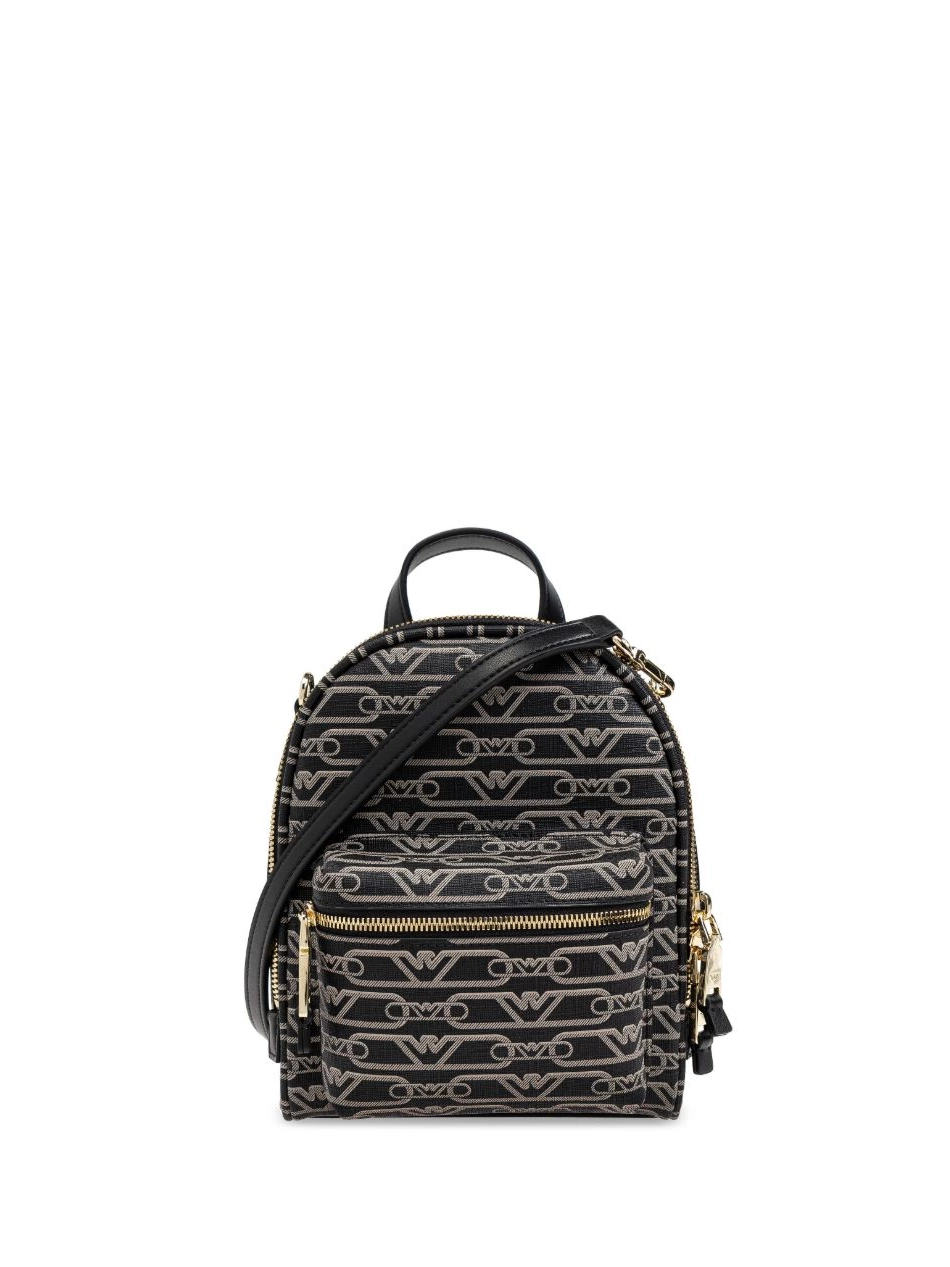 Cheap Armani Emporio Women jacquard-print backpack 0216