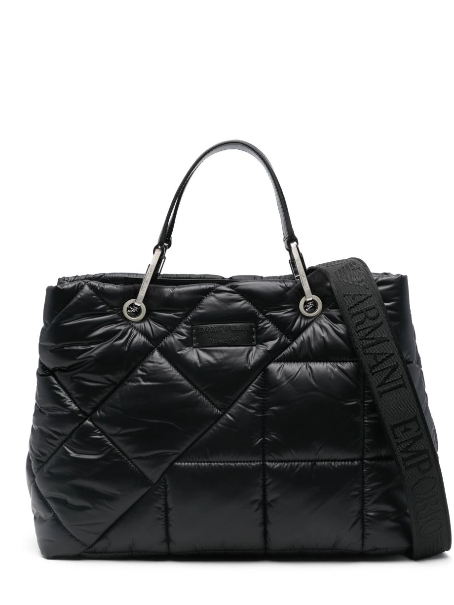 Affordable Armani Women quilted bag Emporio tote 0224