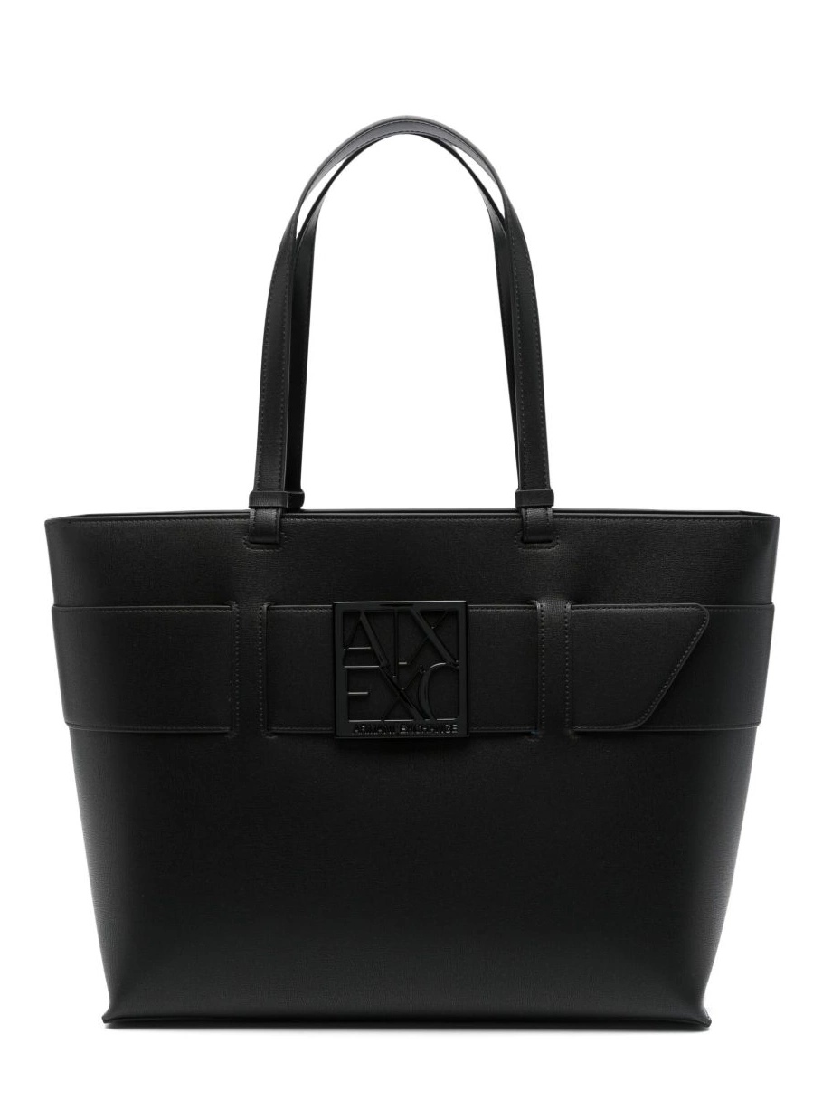 Affordable Armani tote logo-plaque Exchange Women bag 0212