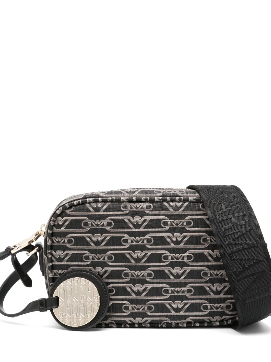 Affordable Emporio logo-print body cross Women Armani bag 0219