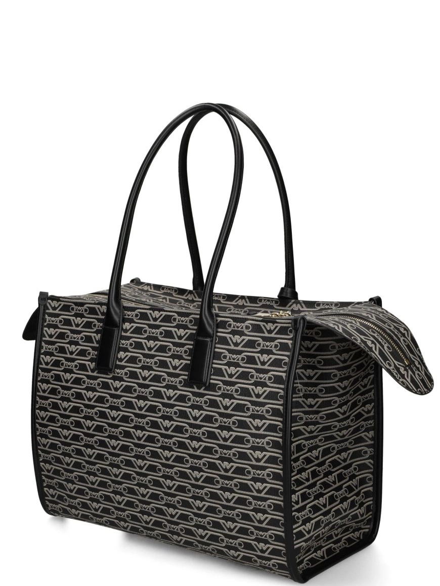 Affordable Emporio Women Jacquard-logo-motif bag tote Armani 0212