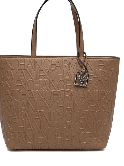 Affordable Women logo print bag tote Armani Exchange all-over 0219