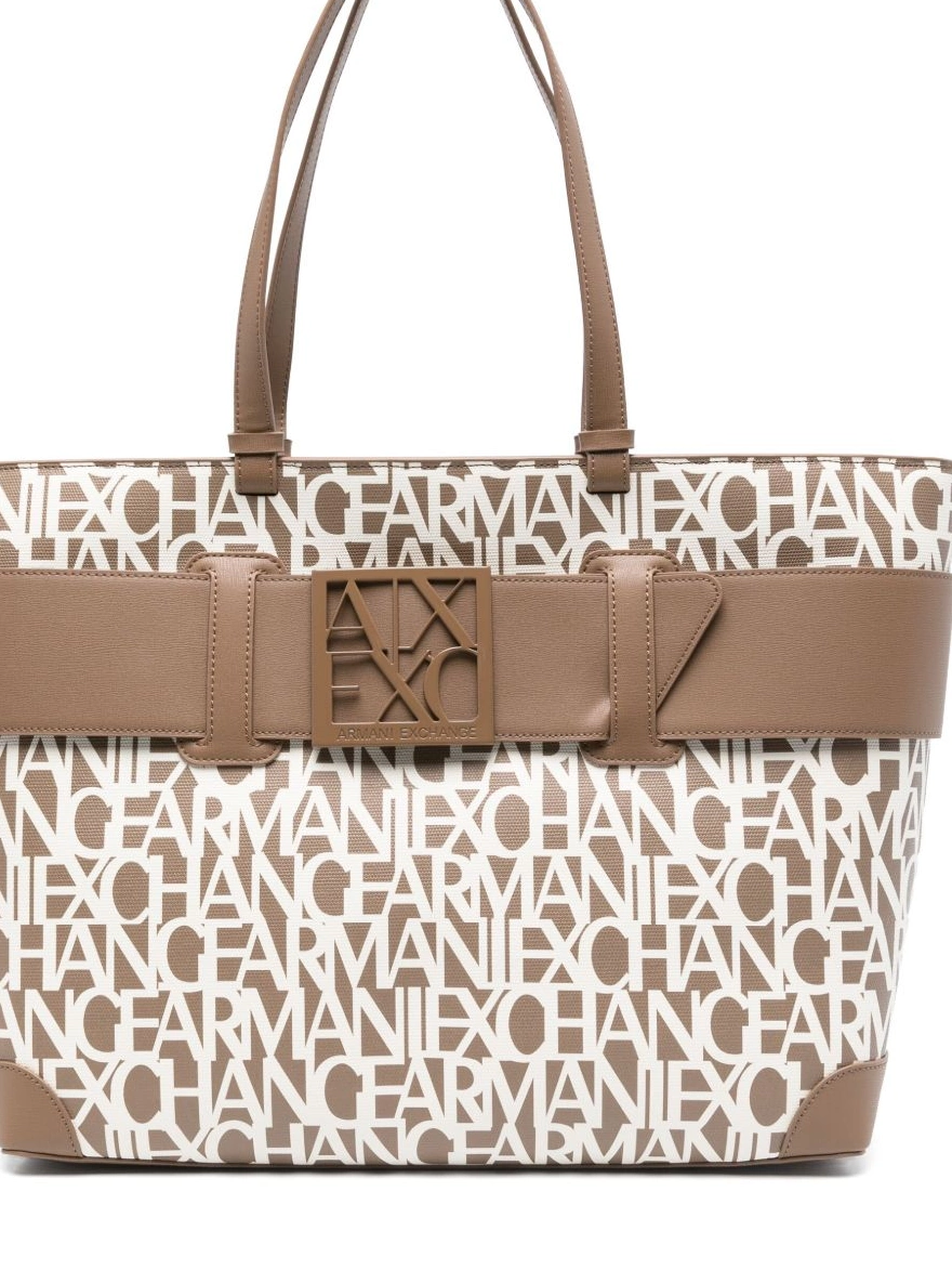 Affordable Exchange Armani logo-print tote Women bag 0213