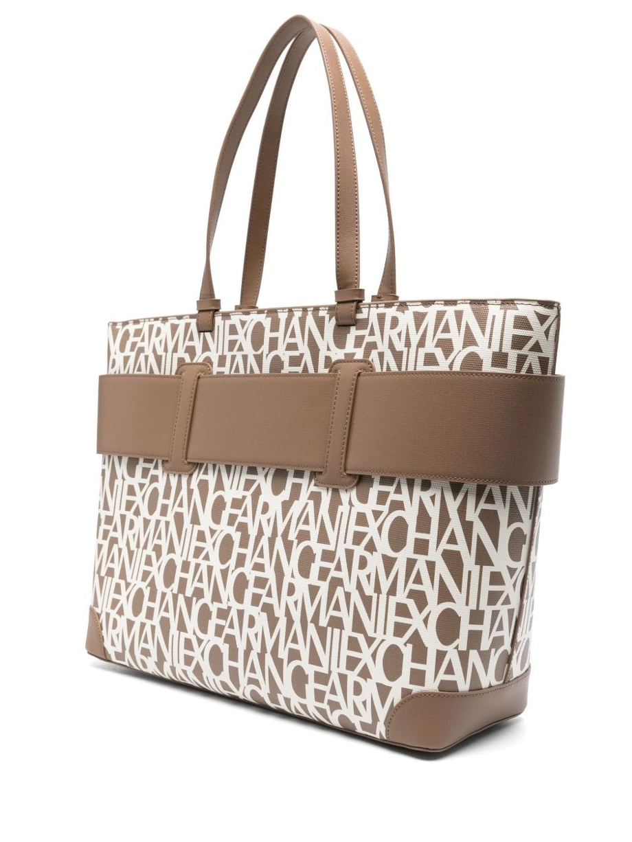 Affordable Exchange Armani logo-print tote Women bag 0213