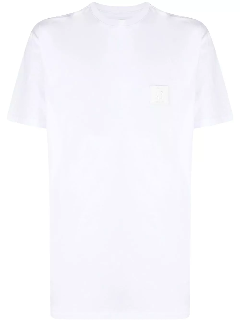 Affordable Armani Exchange logo-patch short-sleeve cotton T-shirt Men 0202