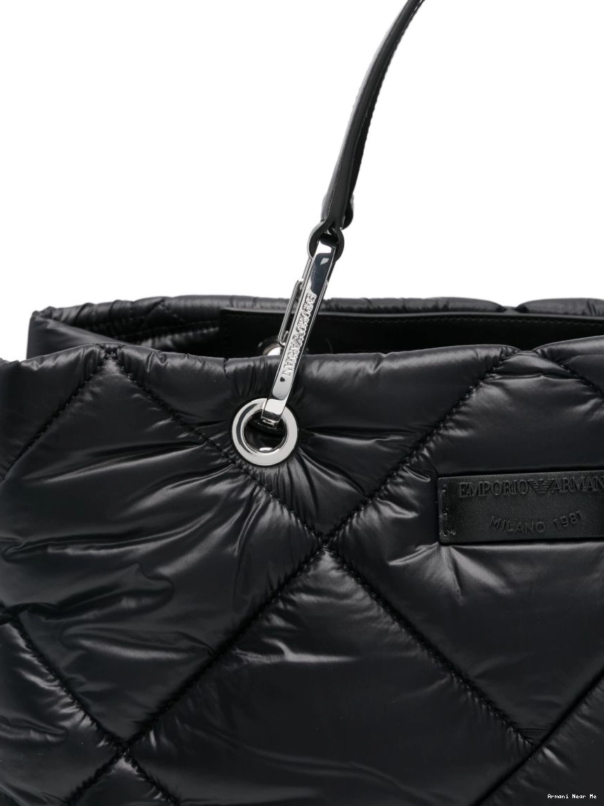 Affordable Armani Women quilted bag Emporio tote 0224