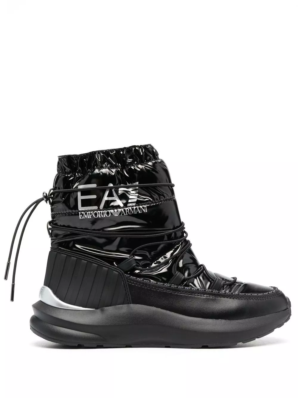 Cheap Ea7 Emporio Armani logo-print quilted snow boots Men 0203