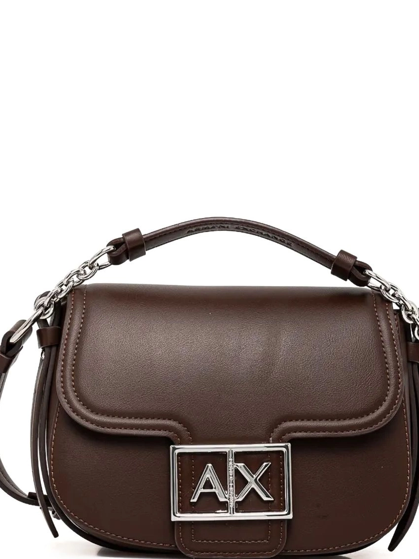 Affordable Armani logo-plaque cross body Exchange Women bag 0220