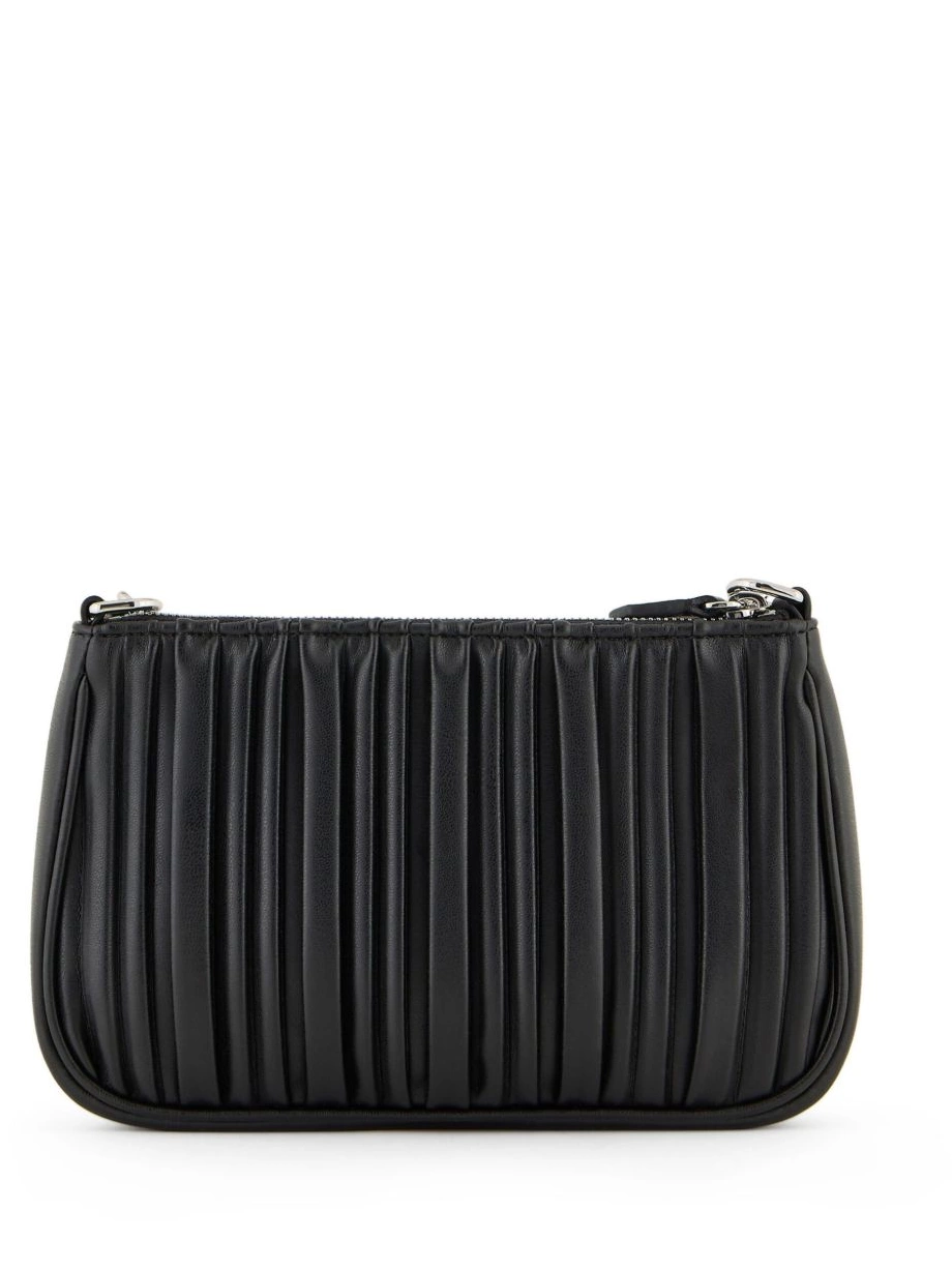 Affordable Women Armani mini double pleated ASV bag Emporio 0213