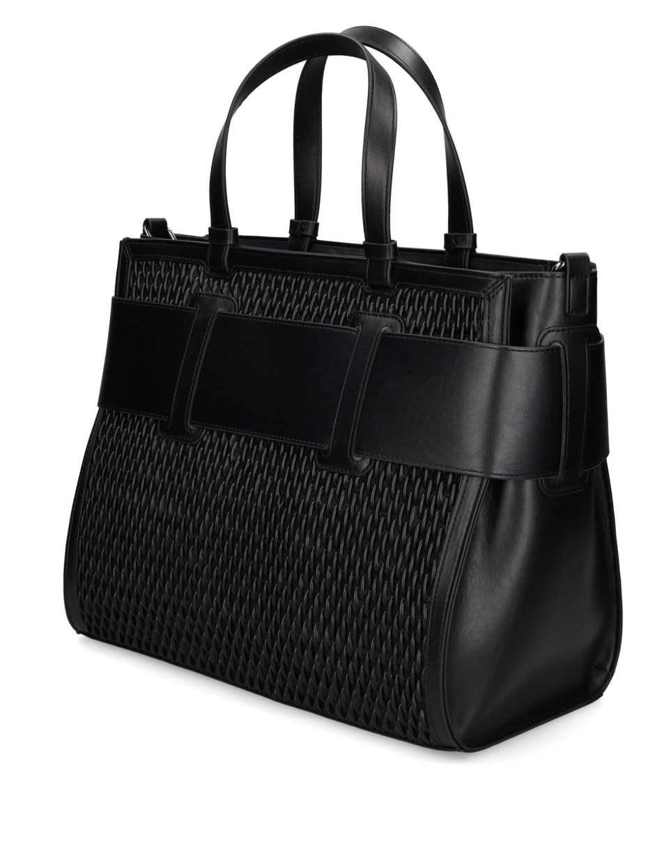 Affordable bag Exchange Women Armani logo-plaque tote 0304