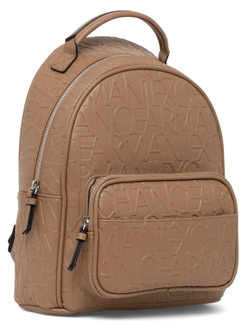 Affordable Armani logo-embossed Women backpack Exchange 0303